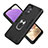Samsung Galaxy A32 5G用ハイブリットバンパーケース プラスチック アンド指輪 マグネット式 Y01B サムスン 