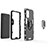 Samsung Galaxy A32 5G用ハイブリットバンパーケース プラスチック アンド指輪 マグネット式 S02 サムスン 