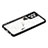 Samsung Galaxy A33 5G用シリコンケース ソフトタッチラバー バタフライ パターン カバー Y01X サムスン ブラック