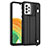 Samsung Galaxy A33 5G用ケース 高級感 手触り良いレザー柄 YB1 サムスン ブラック