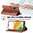 Samsung Galaxy A33 5G用手帳型 レザーケース スタンド カバー LC1 サムスン 