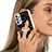 Samsung Galaxy A33 5G用シリコンケース ソフトタッチラバー バタフライ パターン カバー アンド指輪 YB2 サムスン 