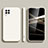 Samsung Galaxy A42 5G用360度 フルカバー極薄ソフトケース シリコンケース 耐衝撃 全面保護 バンパー S03 サムスン ホワイト