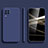 Samsung Galaxy A42 5G用360度 フルカバー極薄ソフトケース シリコンケース 耐衝撃 全面保護 バンパー S03 サムスン ネイビー
