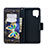 Samsung Galaxy A42 5G用手帳型 レザーケース スタンド パターン カバー B03F サムスン 