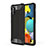 Samsung Galaxy A51 5G用ハイブリットバンパーケース プラスチック 兼シリコーン カバー WL1 サムスン ブラック