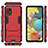 Samsung Galaxy A51 5G用ハイブリットバンパーケース スタンド プラスチック 兼シリコーン カバー KC1 サムスン 