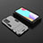 Samsung Galaxy A52 4G用ハイブリットバンパーケース スタンド プラスチック 兼シリコーン カバー サムスン 