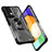 Samsung Galaxy A52 4G用ハイブリットバンパーケース プラスチック アンド指輪 マグネット式 J01S サムスン 
