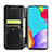 Samsung Galaxy A52 4G用手帳型 レザーケース スタンド パターン カバー S01D サムスン 