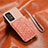 Samsung Galaxy A52 5G用極薄ソフトケース シリコンケース 耐衝撃 全面保護 マグネット式 バンパー S07D サムスン ピンク