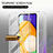 Samsung Galaxy A52 5G用前面と背面 360度 フルカバー 極薄ソフトケース シリコンケース 耐衝撃 全面保護 バンパー 勾配色 透明 ZJ1 サムスン 