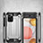 Samsung Galaxy A52s 5G用ハイブリットバンパーケース プラスチック 兼シリコーン カバー WL1 サムスン 