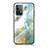 Samsung Galaxy A52s 5G用ハイブリットバンパーケース プラスチック パターン 鏡面 カバー サムスン 