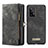 Samsung Galaxy A53 5G用手帳型 レザーケース スタンド カバー C06S サムスン ブラック