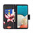 Samsung Galaxy A53 5G用手帳型 レザーケース スタンド パターン カバー B03F サムスン 