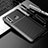 Samsung Galaxy A70E用シリコンケース ソフトタッチラバー ツイル カバー S01 サムスン ブラック