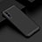 Samsung Galaxy A70S用ハードケース プラスチック メッシュ デザイン カバー W01 サムスン ブラック