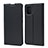 Samsung Galaxy A71 4G A715用手帳型 レザーケース スタンド カバー L07 サムスン ブラック