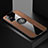 Samsung Galaxy A71 4G A715用極薄ソフトケース シリコンケース 耐衝撃 全面保護 アンド指輪 マグネット式 バンパー A01 サムスン ブラウン