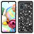 Samsung Galaxy A71 4G A715用ハイブリットバンパーケース ブリンブリン カバー 前面と背面 360度 フル JX1 サムスン 