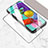 Samsung Galaxy A71 4G A715用強化ガラス フル液晶保護フィルム F02 サムスン ブラック