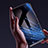 Samsung Galaxy A71 4G A715用反スパイ 強化ガラス 液晶保護フィルム S01 サムスン クリア