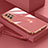 Samsung Galaxy A72 4G用極薄ソフトケース シリコンケース 耐衝撃 全面保護 XL3 サムスン ローズレッド