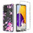 Samsung Galaxy A72 4G用前面と背面 360度 フルカバー 極薄ソフトケース シリコンケース 耐衝撃 全面保護 バンパー 透明 サムスン ピンク