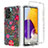 Samsung Galaxy A72 4G用前面と背面 360度 フルカバー 極薄ソフトケース シリコンケース 耐衝撃 全面保護 バンパー 透明 サムスン 