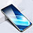 Samsung Galaxy A72 4G用強化ガラス フル液晶保護フィルム F07 サムスン ブラック