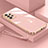 Samsung Galaxy A72 5G用極薄ソフトケース シリコンケース 耐衝撃 全面保護 XL3 サムスン ピンク