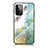 Samsung Galaxy A72 5G用ハイブリットバンパーケース プラスチック パターン 鏡面 カバー サムスン 