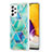 Samsung Galaxy A72 5G用シリコンケース ソフトタッチラバー バタフライ パターン カバー Y01B サムスン 