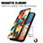 Samsung Galaxy A73 5G用手帳型 レザーケース スタンド パターン カバー S02D サムスン 