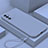 Samsung Galaxy A82 5G用360度 フルカバー極薄ソフトケース シリコンケース 耐衝撃 全面保護 バンパー S02 サムスン ラベンダーグレー