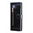 Samsung Galaxy A82 5G用手帳型 レザーケース スタンド カバー JDK サムスン ブラック