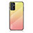 Samsung Galaxy A82 5G用ハイブリットバンパーケース プラスチック 鏡面 虹 グラデーション 勾配色 カバー LS1 サムスン 