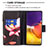 Samsung Galaxy A82 5G用手帳型 レザーケース スタンド パターン カバー B04F サムスン 
