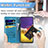 Samsung Galaxy A82 5G用手帳型 レザーケース スタンド パターン カバー S03D サムスン 