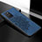 Samsung Galaxy A91用極薄ソフトケース シリコンケース 耐衝撃 全面保護 マグネット式 バンパー S04D サムスン ネイビー
