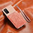Samsung Galaxy F02S SM-E025F用極薄ソフトケース シリコンケース 耐衝撃 全面保護 マグネット式 バンパー S08D サムスン ピンク