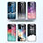 Samsung Galaxy F02S SM-E025F用ハイブリットバンパーケース プラスチック パターン 鏡面 カバー LS1 サムスン 