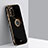 Samsung Galaxy F02S SM-E025F用極薄ソフトケース シリコンケース 耐衝撃 全面保護 アンド指輪 マグネット式 バンパー XL1 サムスン 