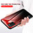 Samsung Galaxy F02S SM-E025F用ハイブリットバンパーケース プラスチック 鏡面 虹 グラデーション 勾配色 カバー LS1 サムスン 
