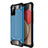 Samsung Galaxy F02S SM-E025F用ハイブリットバンパーケース プラスチック 兼シリコーン カバー WL1 サムスン 
