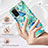 Samsung Galaxy F02S SM-E025F用シリコンケース ソフトタッチラバー バタフライ パターン カバー Y01B サムスン 