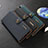 Samsung Galaxy F12用手帳型 レザーケース スタンド カバー B02H サムスン 
