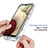 Samsung Galaxy F12用前面と背面 360度 フルカバー 極薄ソフトケース シリコンケース 耐衝撃 全面保護 バンパー 透明 サムスン 