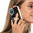 Samsung Galaxy F12用シリコンケース ソフトタッチラバー バタフライ パターン カバー アンド指輪 YB2 サムスン 